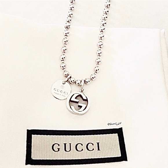 Gucci Other - New Gucci GG Double Charm Necklace Authentic